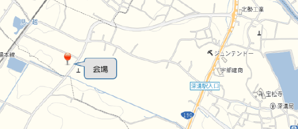 山口市嘉川今井地区水田